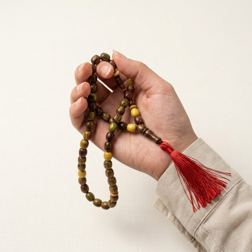 Wood Misbaha Prayer Beads