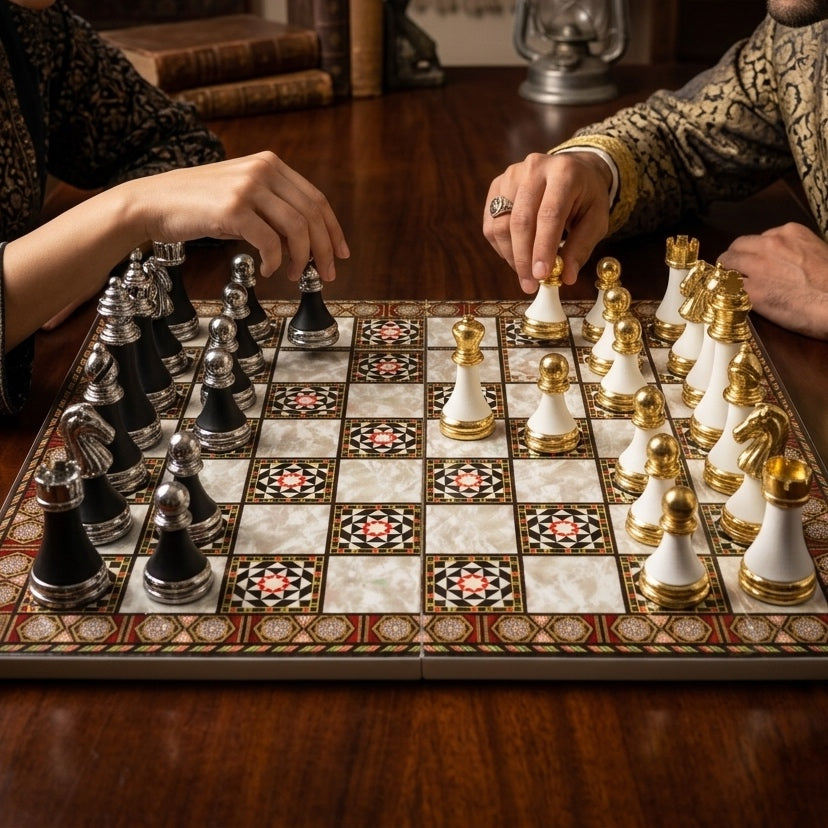 Handcrafted luxury Chess Set