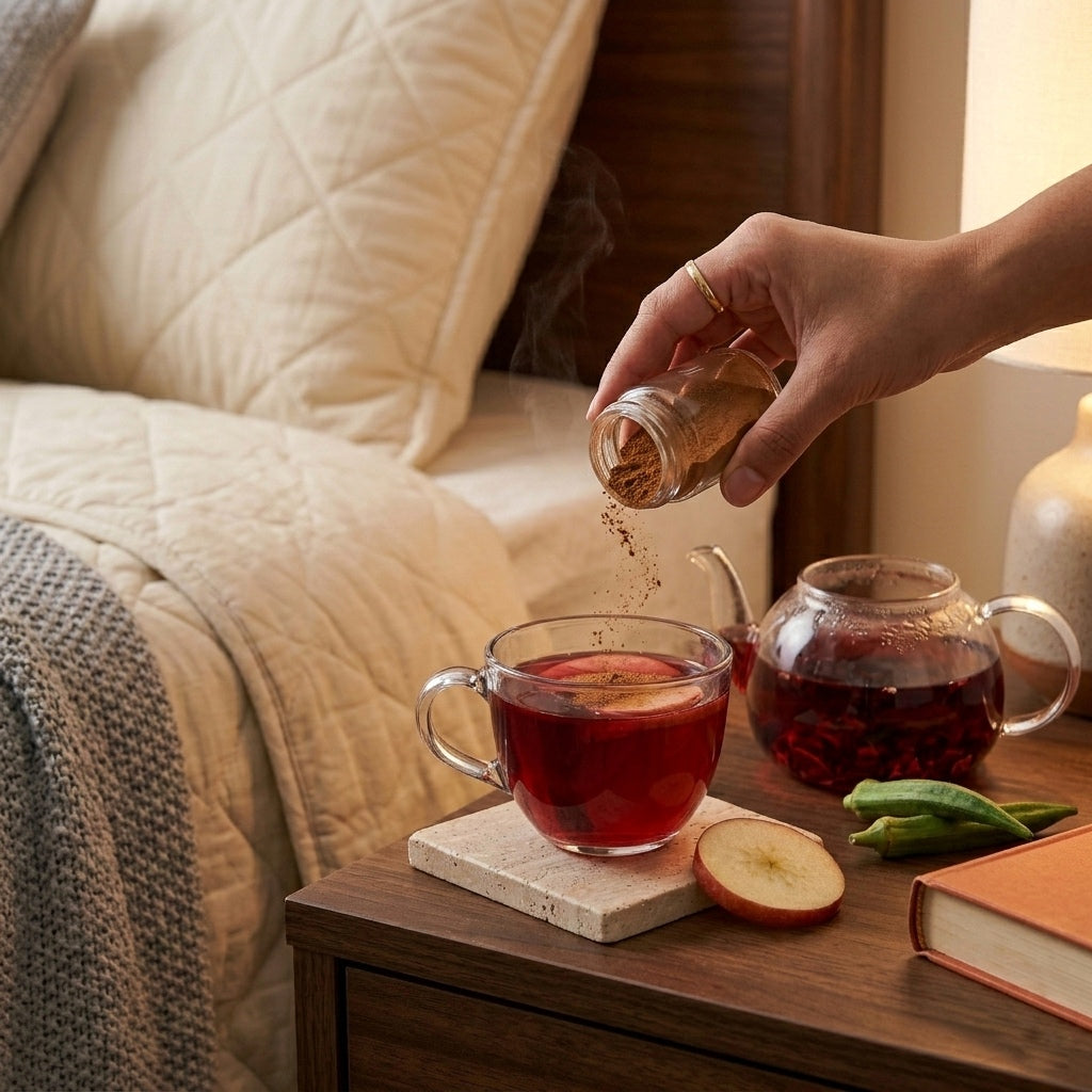 Rayhana Apple & Okra Flower Herbal Tea