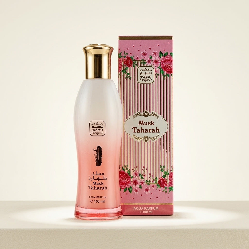 Musk Taharah Aqua Parfum (100ml) – The Essence of Pure Luxury