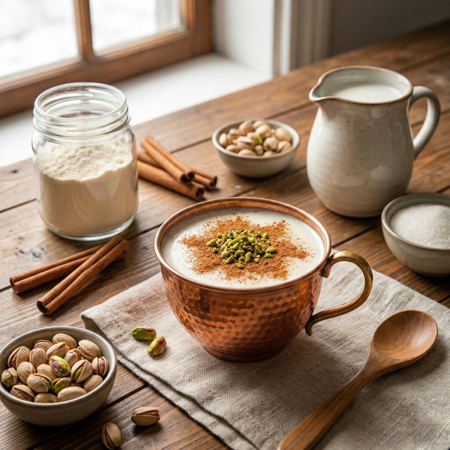 Pure unsweetened Sahlep Powder