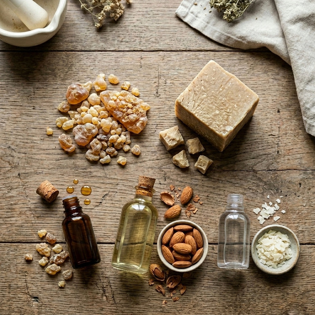 Frankincense & Almond Body Scrub
