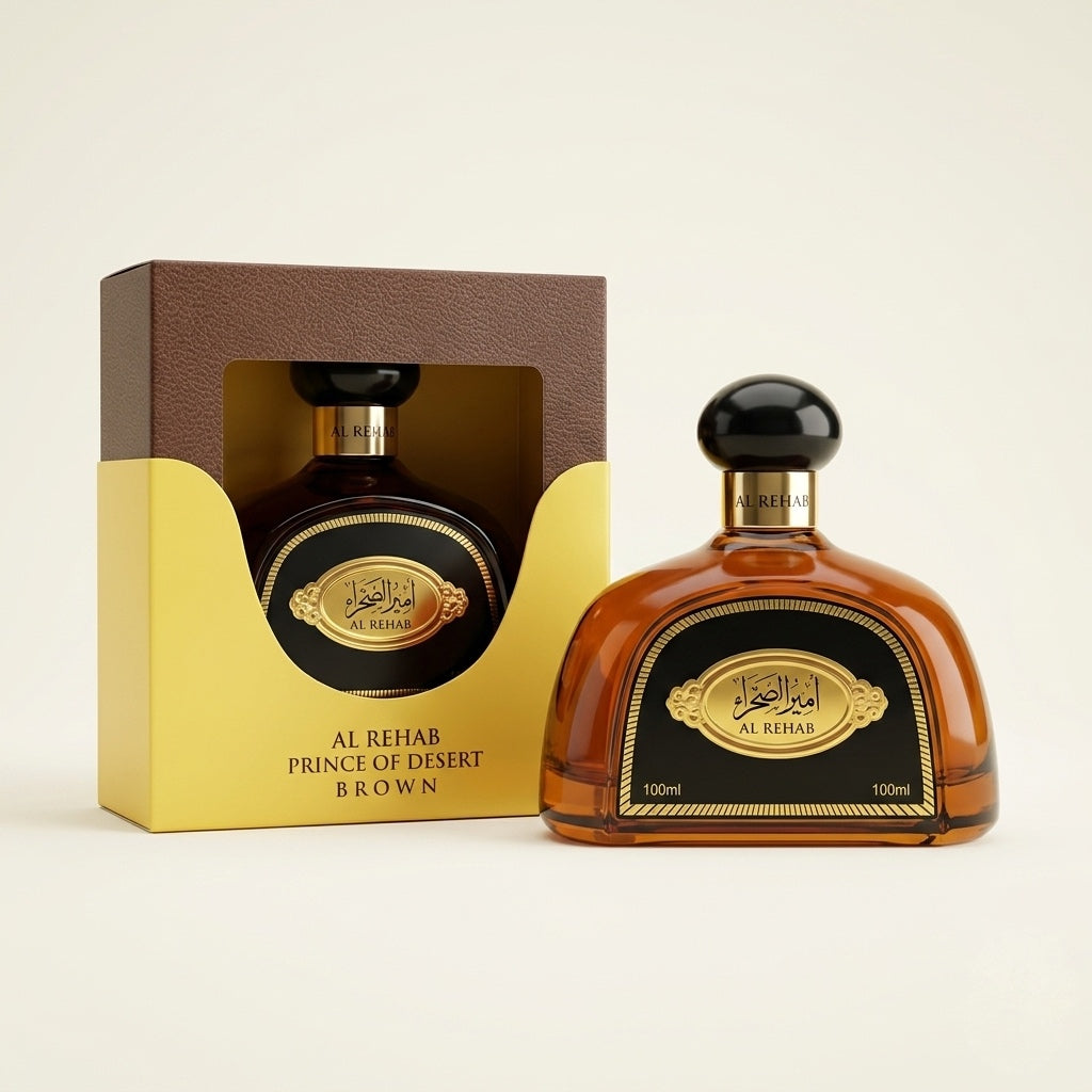 Al-Rehab Prince of Desert Brown Eau De Parfum – 100ml