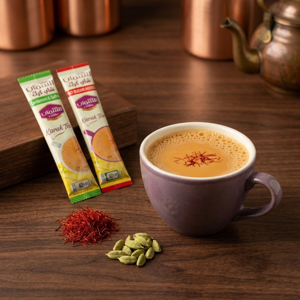 Instant Karak Tea with Cardamom & Saffron