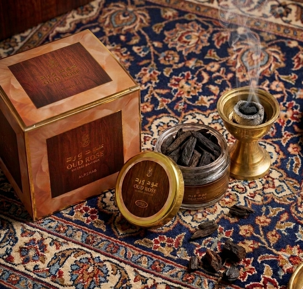 Al-Rehab Oud Rose - Incense Bakhoor