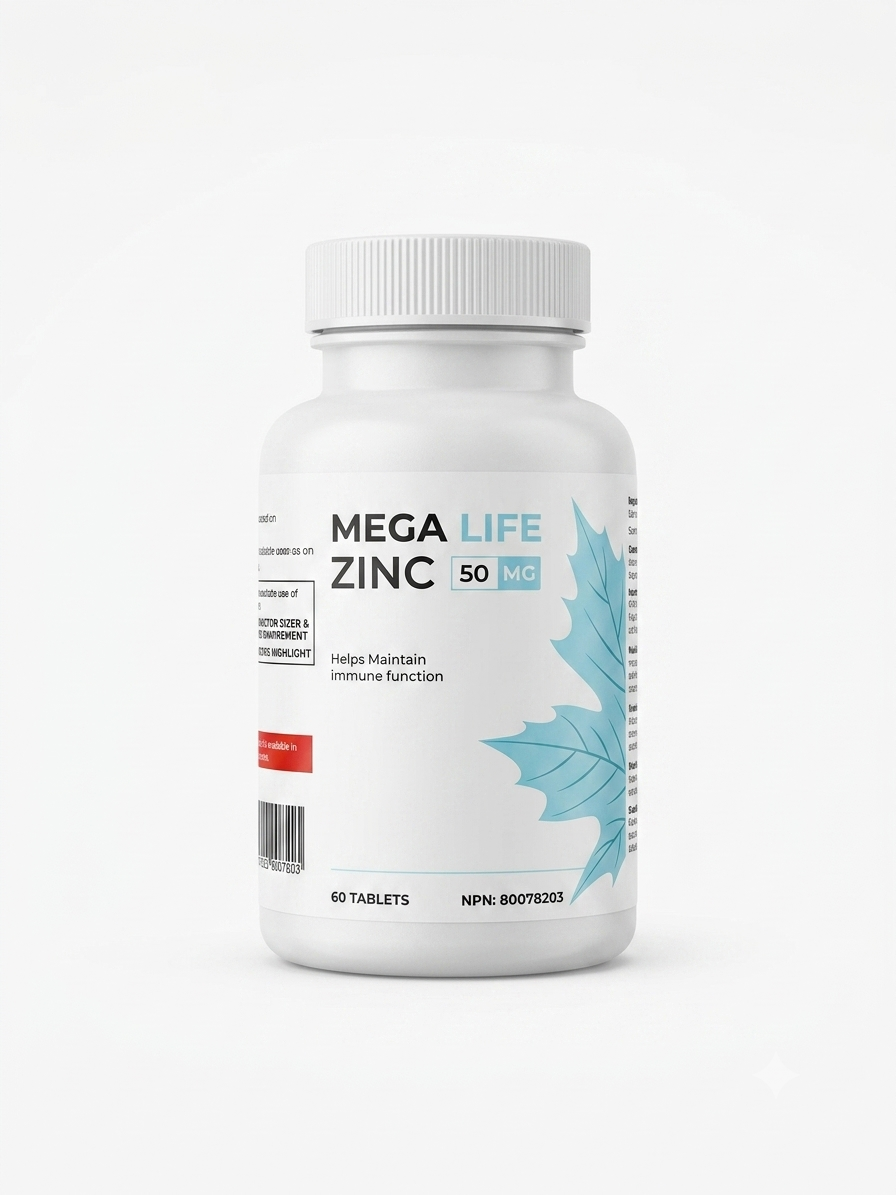 Mega Life Zinc 50 mg