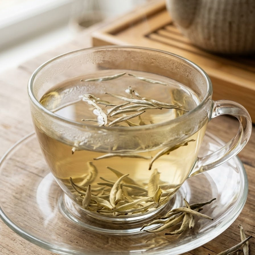 White Tea Leaves