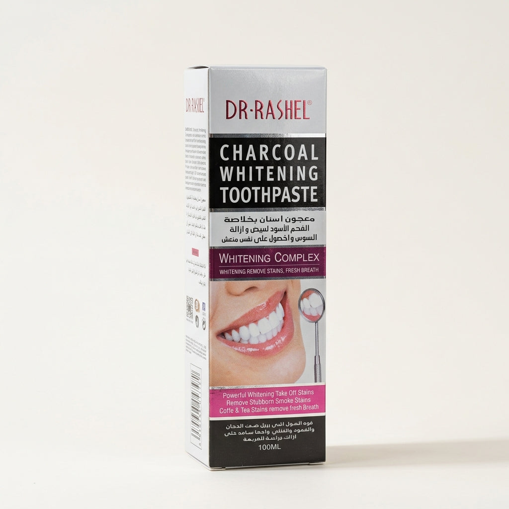 DR.RASHEL Charcoal Whitening Toothpaste (100ml)