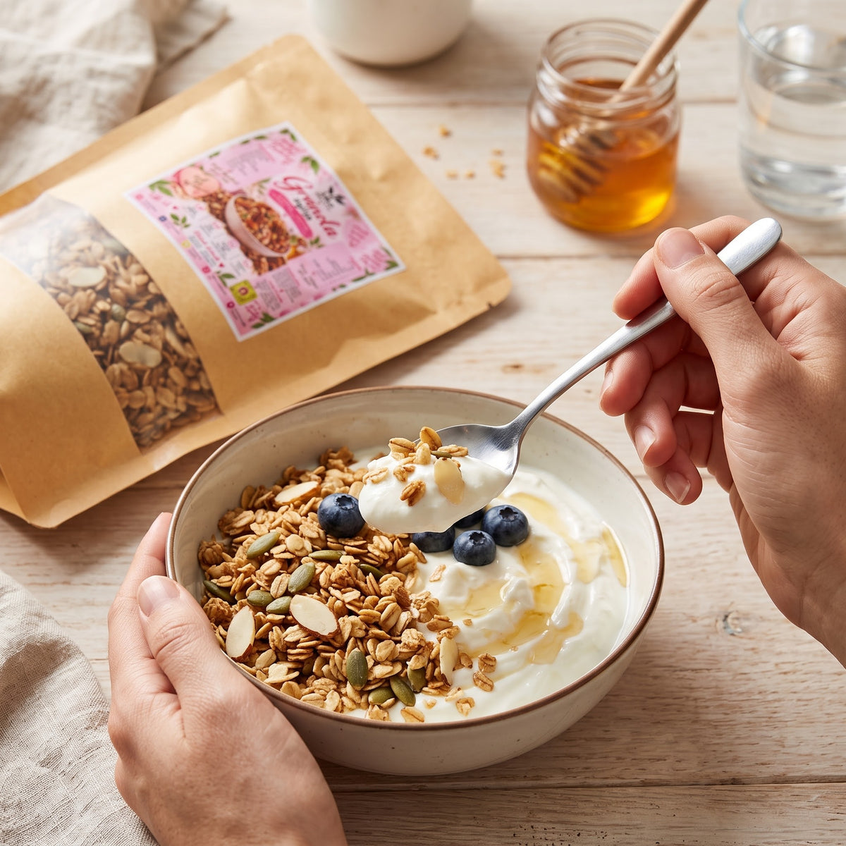 Malath Peanut Granola (جرانولا بالفول السوداني)