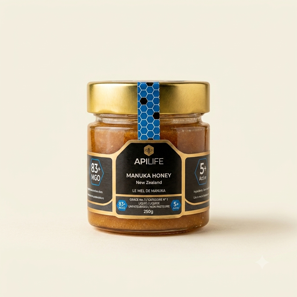 APILIFE New Zealand Manuka Honey – 83+ MGO