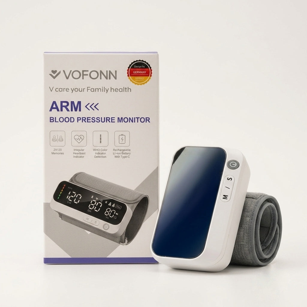 VOFONN Arm Electronic Monitor with Integrated Cuff