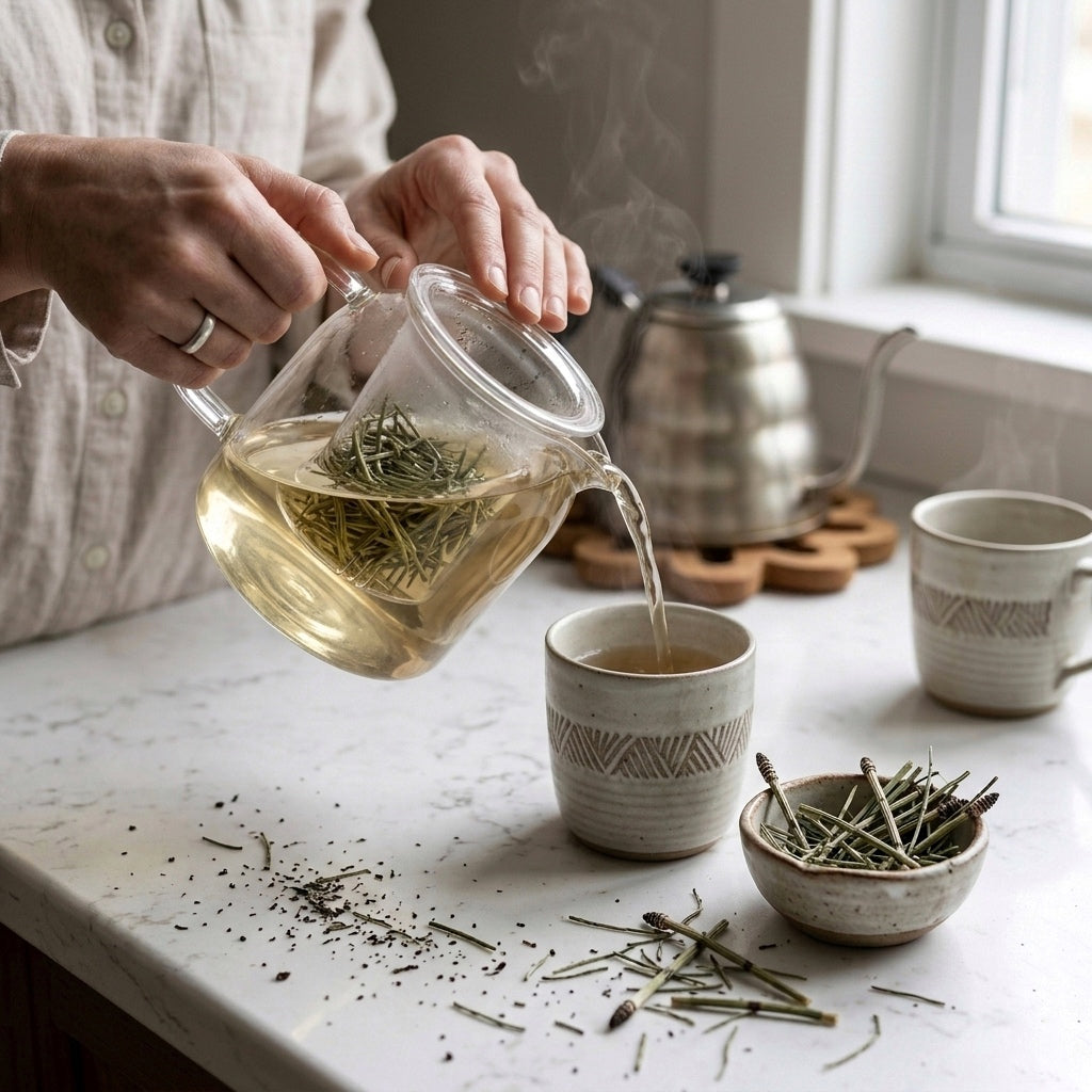 Premium Dried Horsetail Herb – Field Horsetail Tea