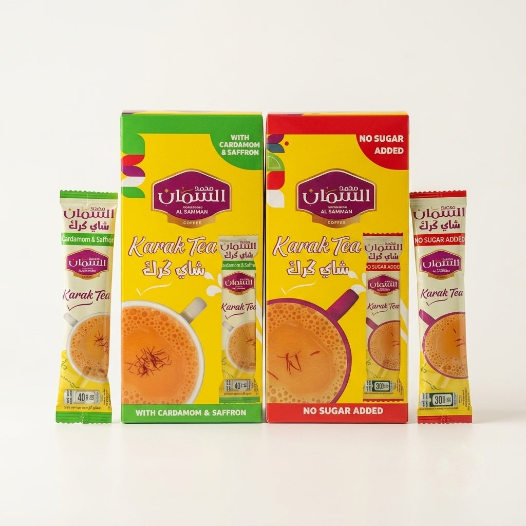 Instant Karak Tea with Cardamom & Saffron