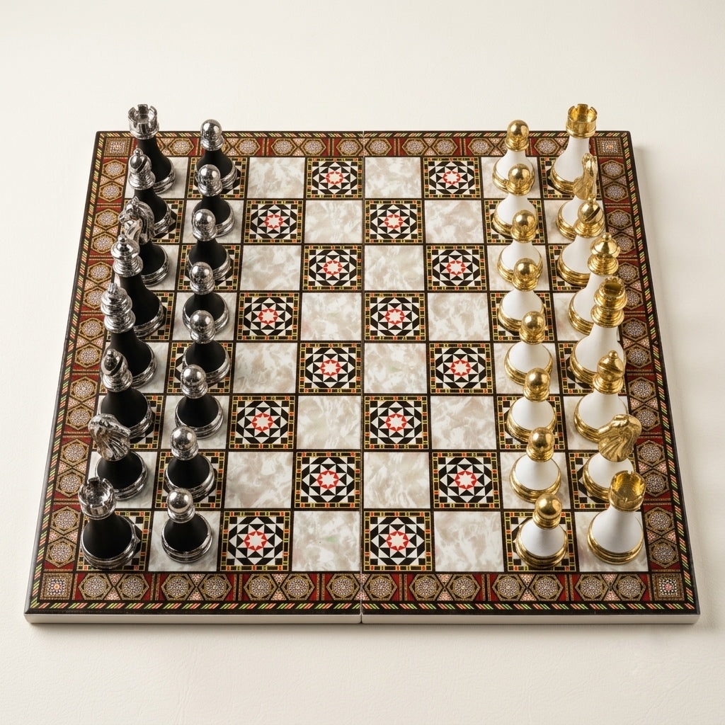 Handcrafted luxury Chess Set