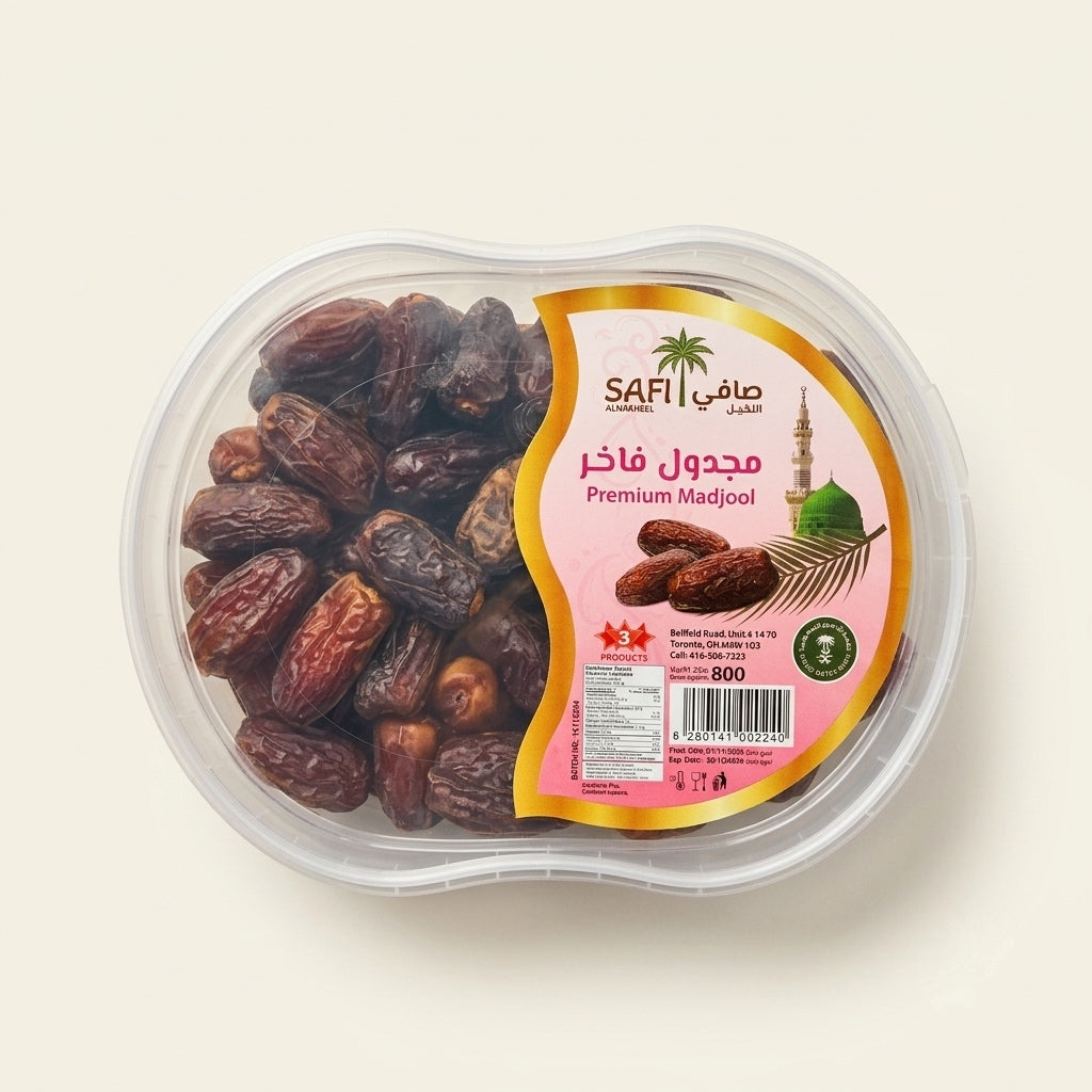 SAFI Alnakheel Premium Madjool Dates – 800g