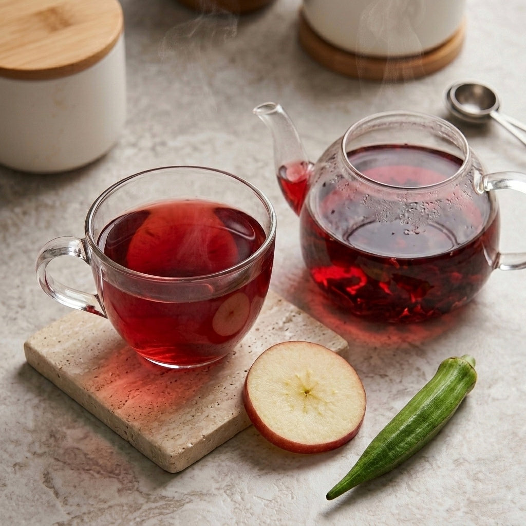 Rayhana Apple & Okra Flower Herbal Tea