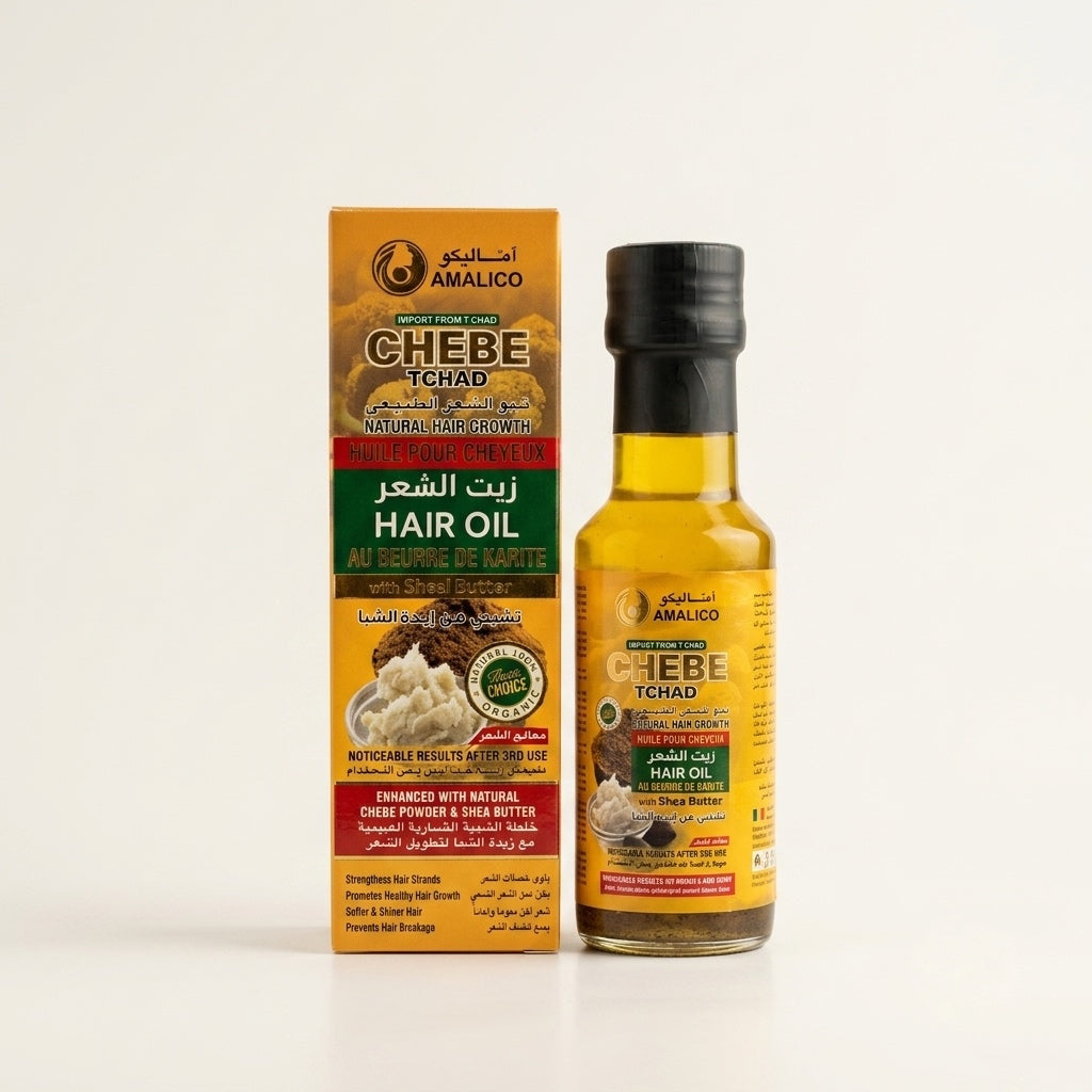 Chebe & Shea Butter Hair Growth Oil