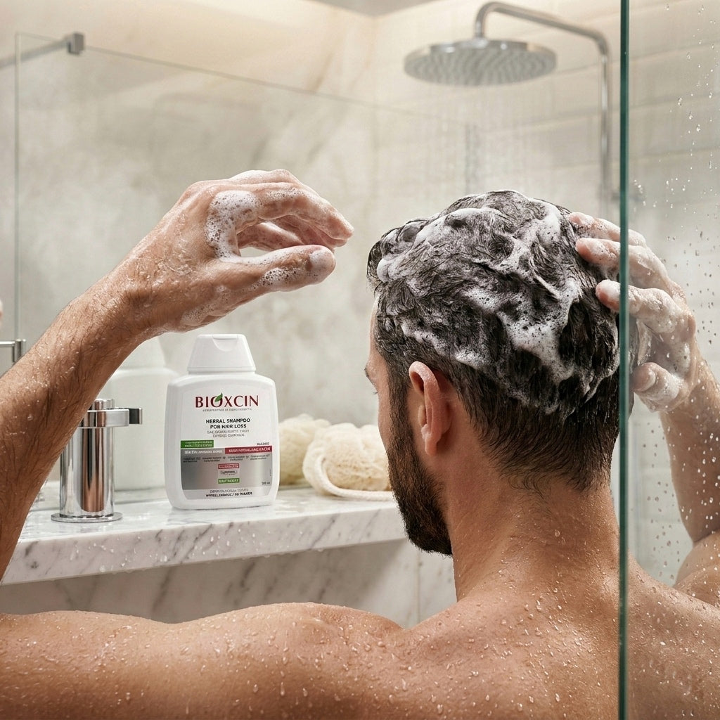 Bioxcin Herbal Shampoo for Hair Loss - 300 ml | For Dry & Normal Hair