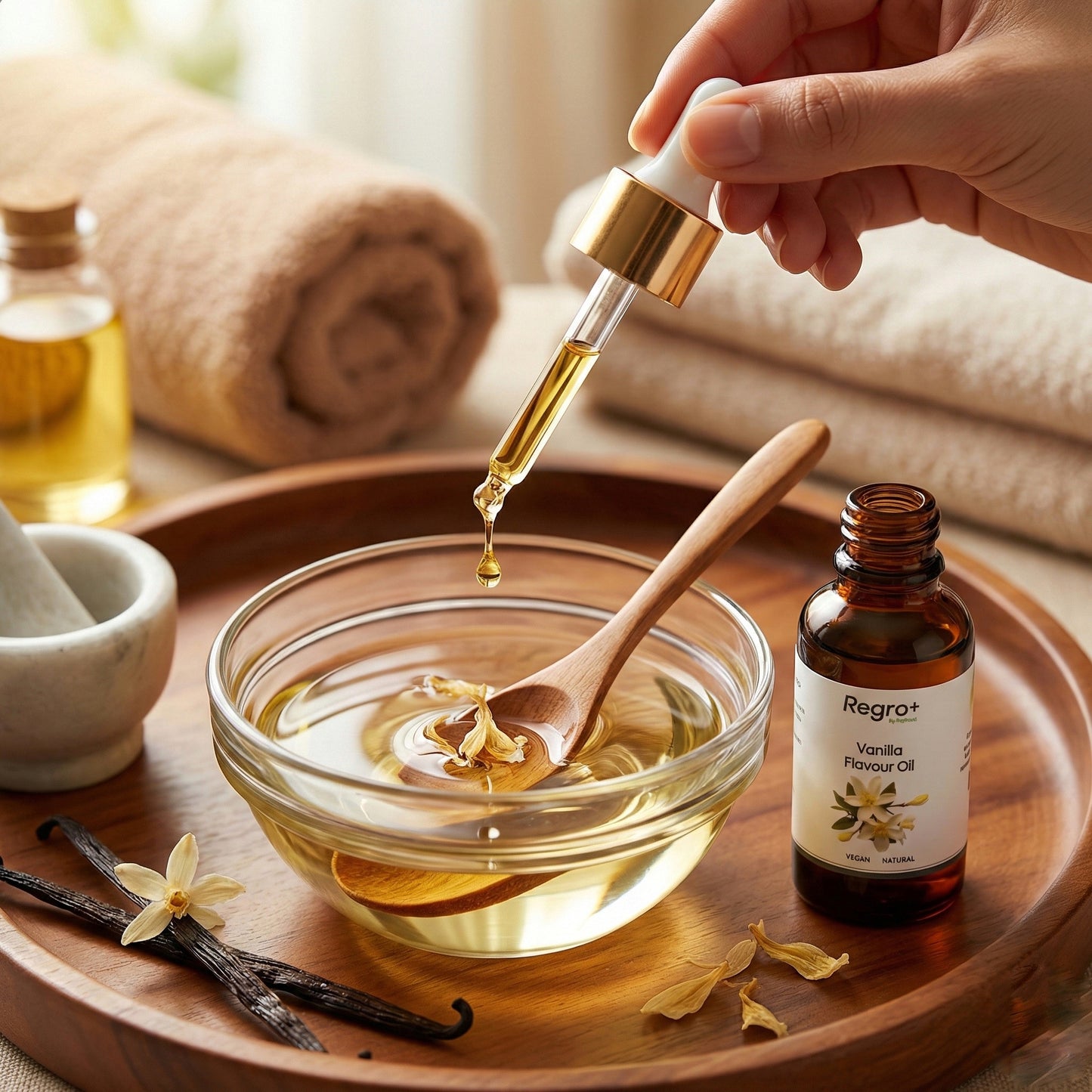 Vanilla Flavor Oil – Regro by Rayhana 20 ML