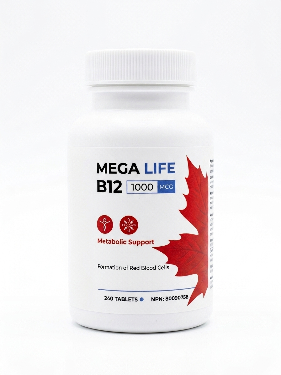 Mega Life Vitamin B12 1000 mcg