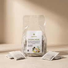 Avocado leaves tea bags