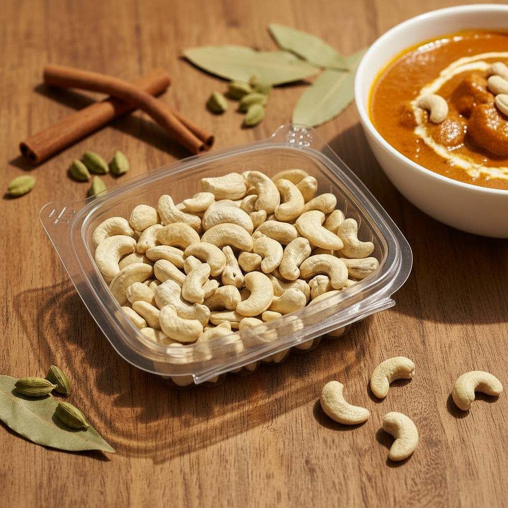 Premium Whole Raw Cashews (200g)