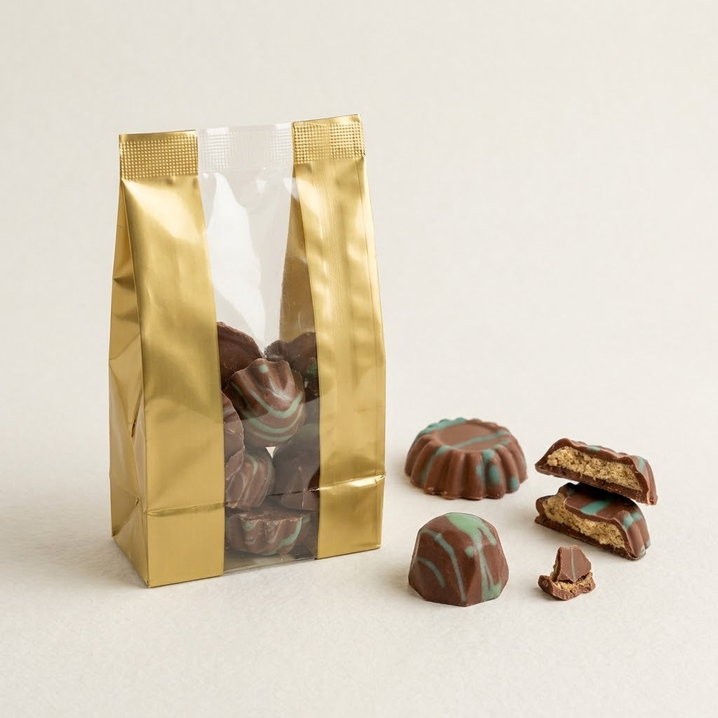 Mini Turkish Pistachio Knafeh Chocolate Bars