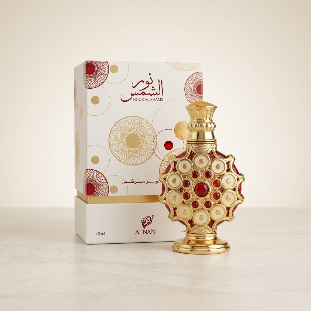 Noor Al Shams by Afnan – 40ml Concentrated Perfume Oil