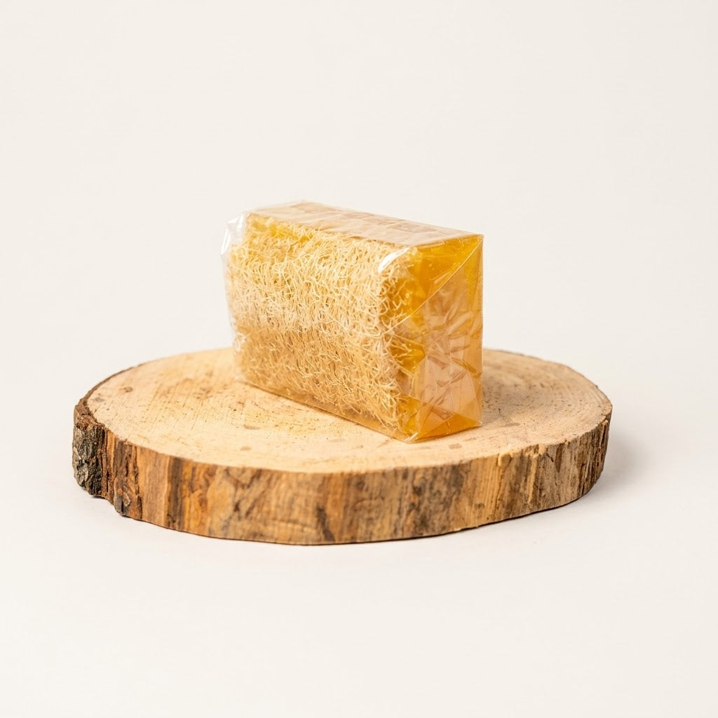 Black Seed & Honey Loofah Soap Bar