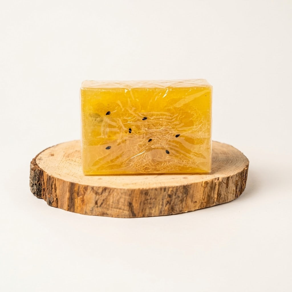 Black Seed & Honey Loofah Soap Bar