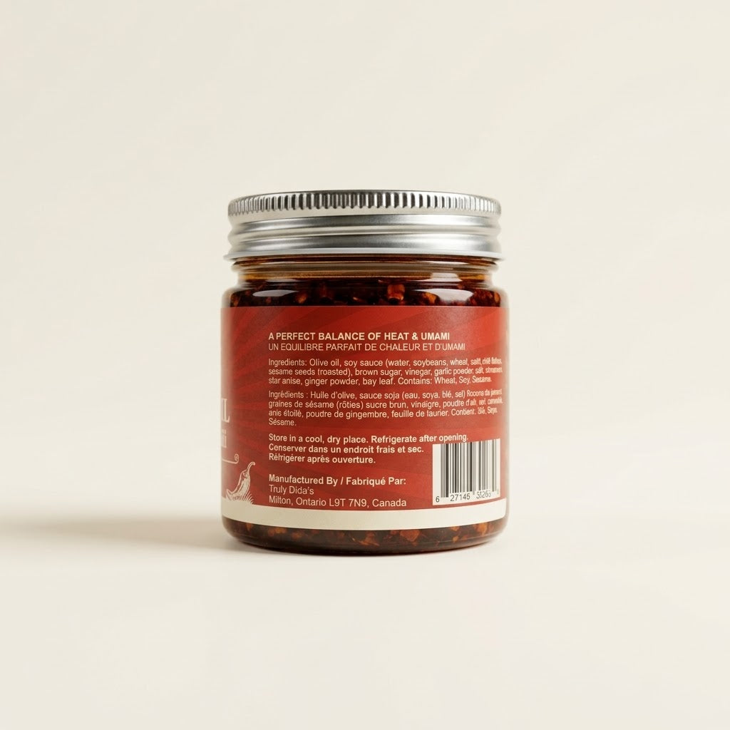 Truly Dida's Chili Oil (Huile de Chili)