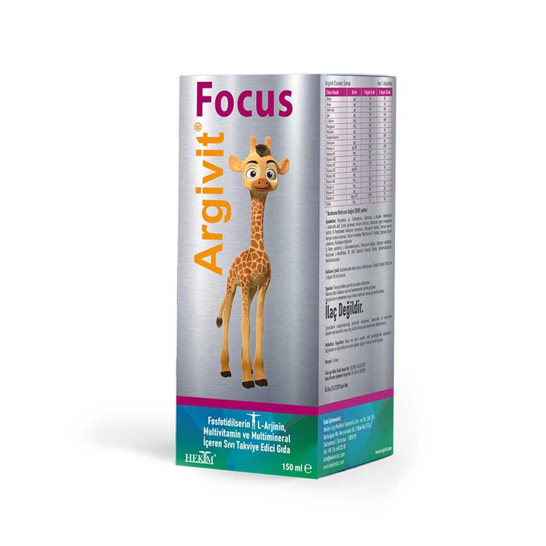 Argivit Focus Syrup – 150ml – Rayhana Organics