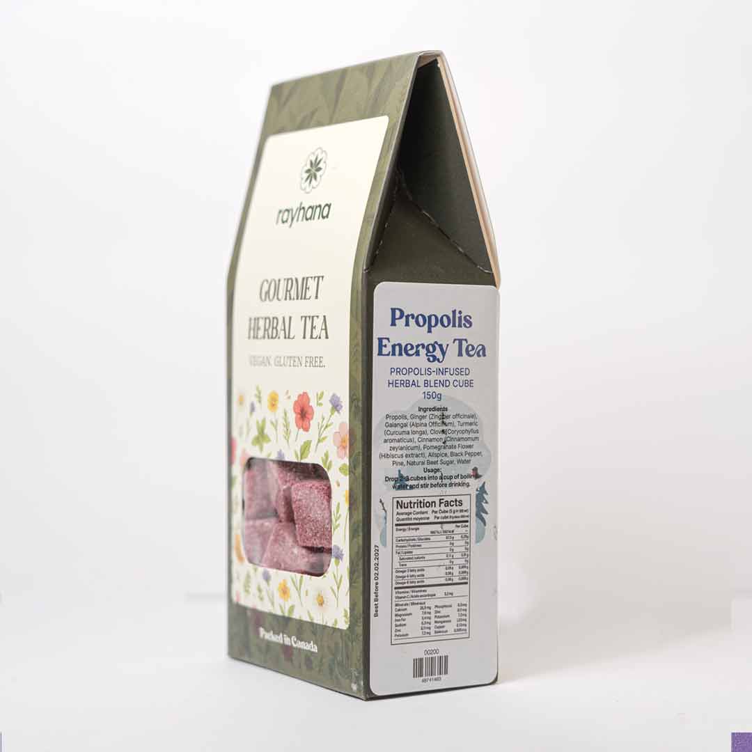 Propolis Energy Herbal Tea Cubes – Rayhana Organics