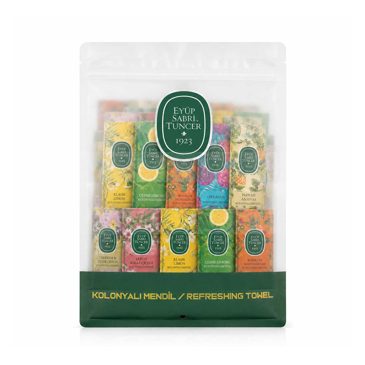 Eyup Sabri Tuncer Mixed Cologne Wipes 150 Pack