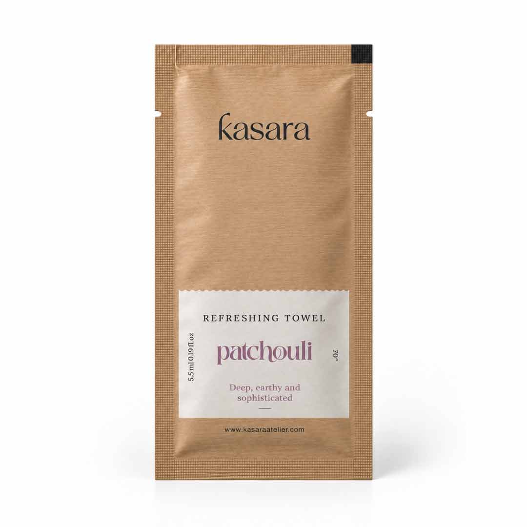 Kasara Refreshing Wipes with Patchouli Scent ( 10pcs )